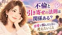 不倫と引き寄せの法則は関係ある？恋愛で悩んだときに考えたいこと